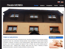 Tablet Screenshot of pension-monika.sk